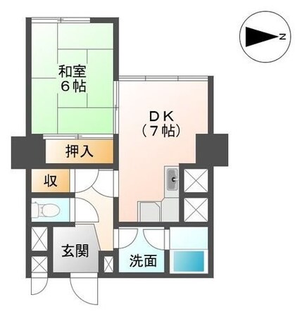 ネオプラザ北仙台の物件間取画像